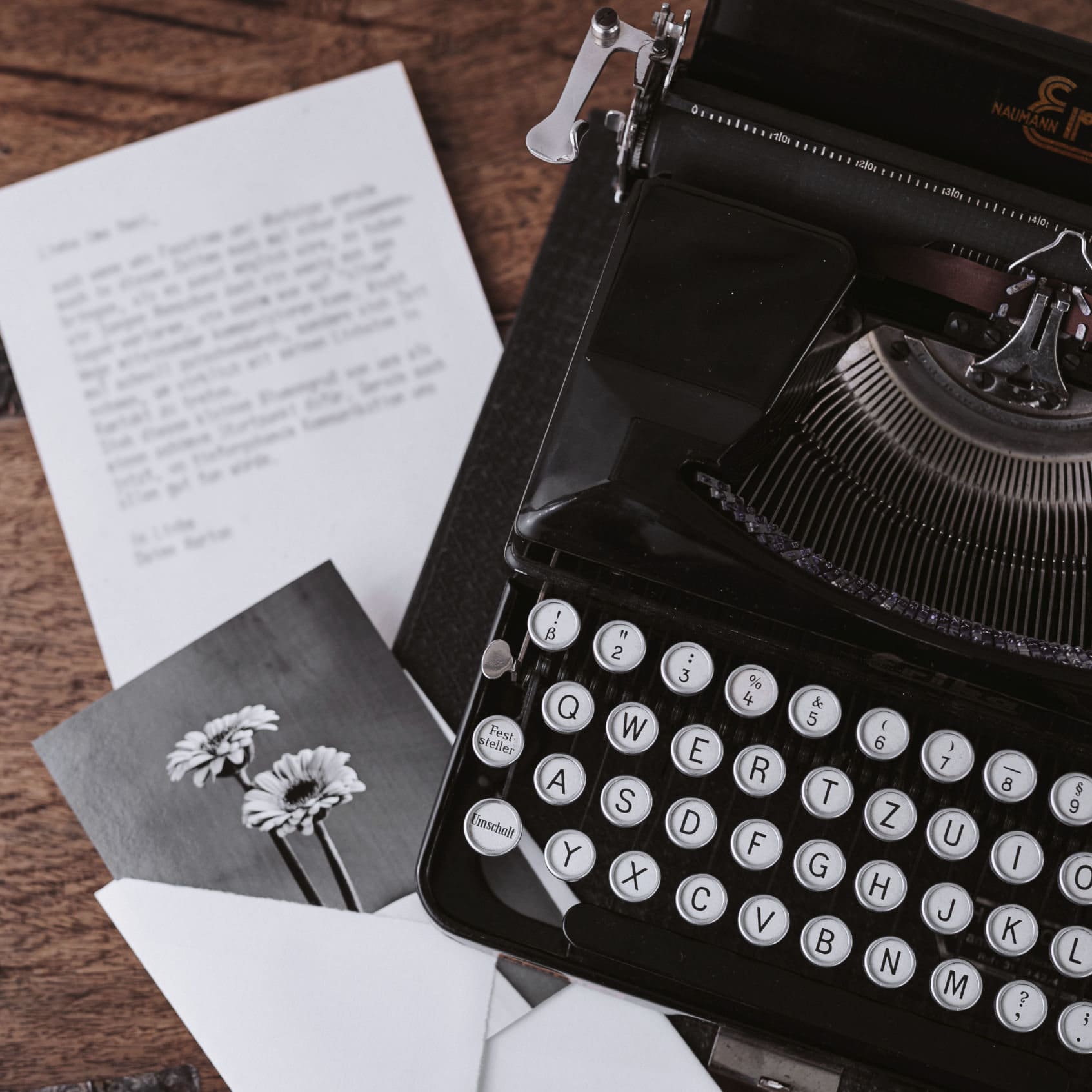 Interview: Schreibmaschinen sind nicht die Vergangenheit, sie sind die Zukunft
